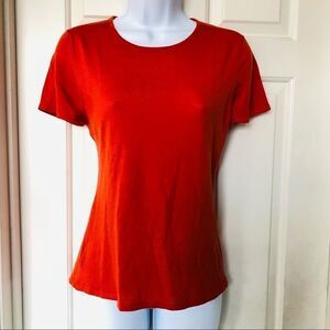 TSE Merino Wool Short Sleeve Top